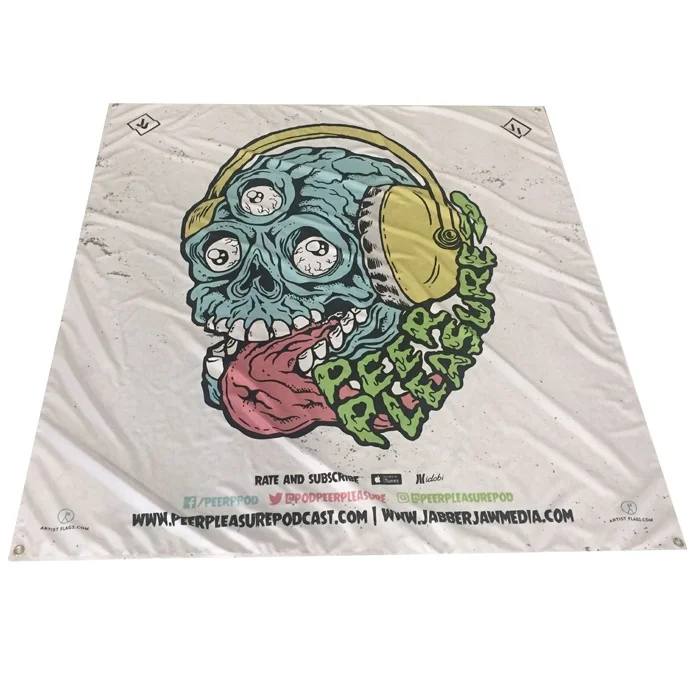 Custom   Band  Backdrops and Stage Cloth Concerts 20 X40ft  Banners