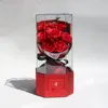 Music box 7 thumb flowers red