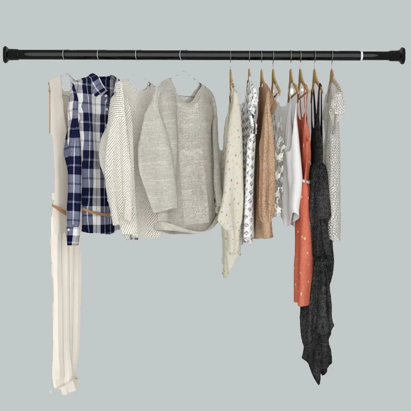 Customizable Home Decor High Quality 25mm Tension Shower Curtain Rod