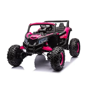 Ride-on Cars pink Games UTV for Children 7 Years and Big Kids