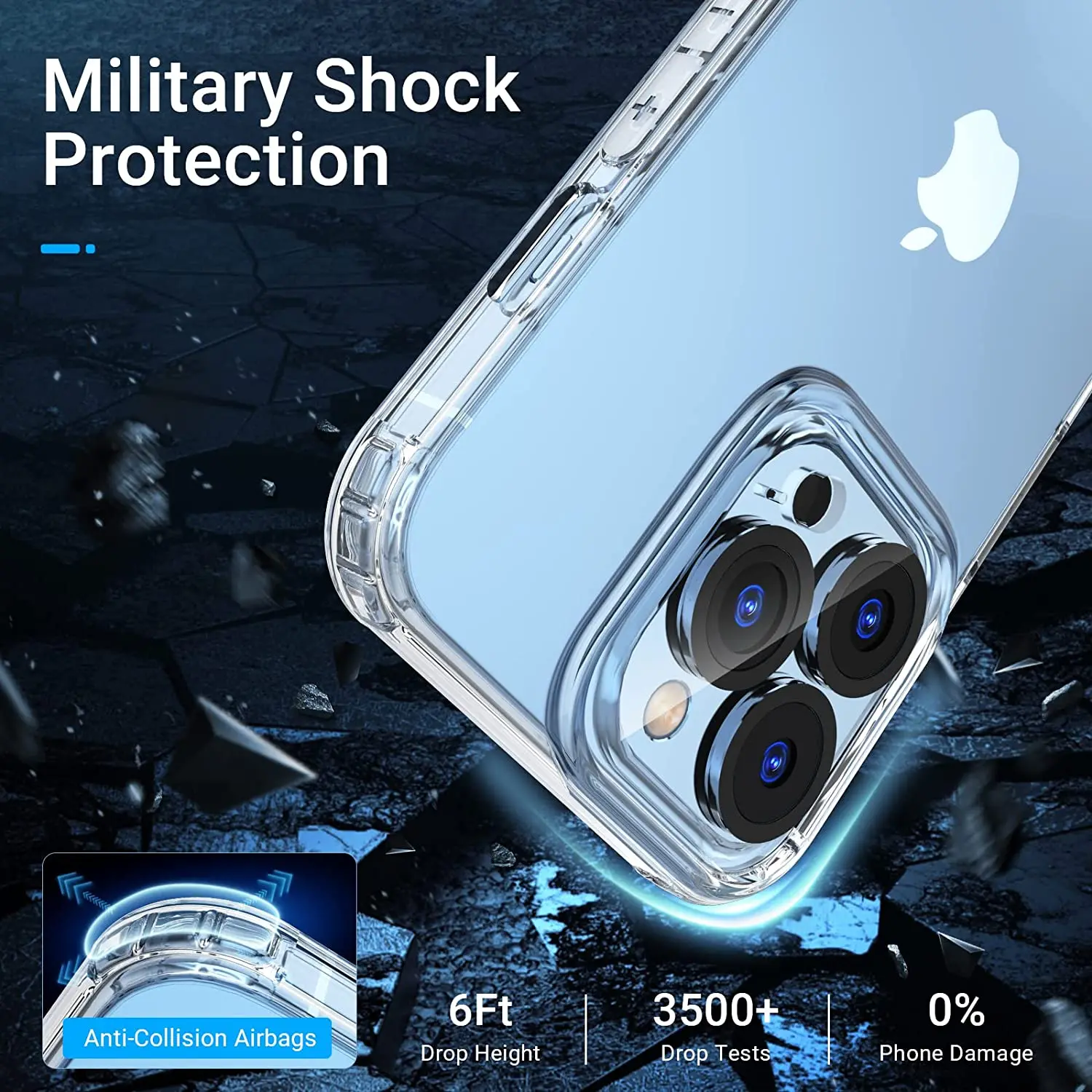 360degree Protection 6 In 1 Set Easy Installation Full Cover Screen Protector For Iphone 13