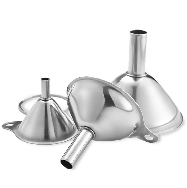 3 In 1 Metal Filling Bottles Stainless Steel Kitchen Funnels Buy Kitchen Funnels Metal Funnels Kitchen Funnel Set Product On Alibaba Com