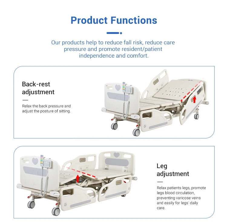 Luxury Hospital Bed Electric Bed Controller With Motor - Buy Electric ...