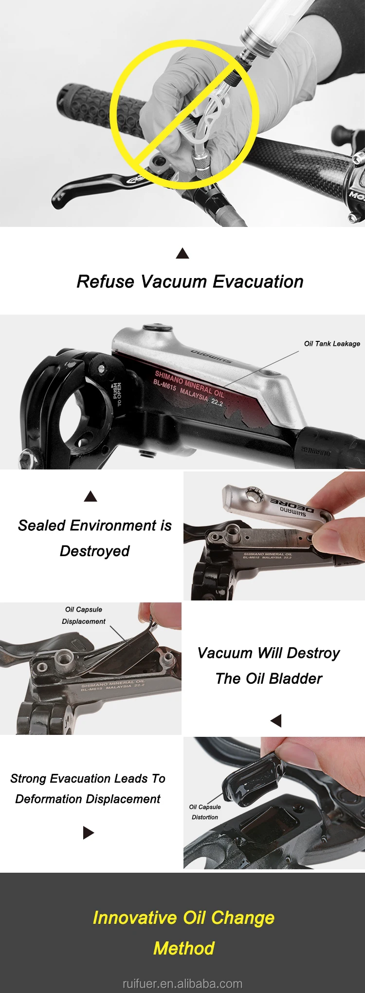 Bicycle Hydraulic Brake Bleed Tool Kit For Shimano Tektro Margura Mtb