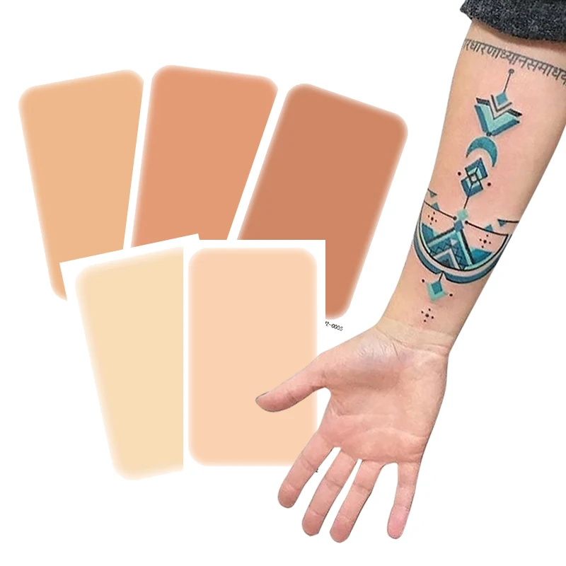 Neuestes Produkt einfach anwenden, langer Haltbarkeit, wasserdicht skalierbarer sofortiger Vollüberzug Camouflage-Tattoo-Kleber
