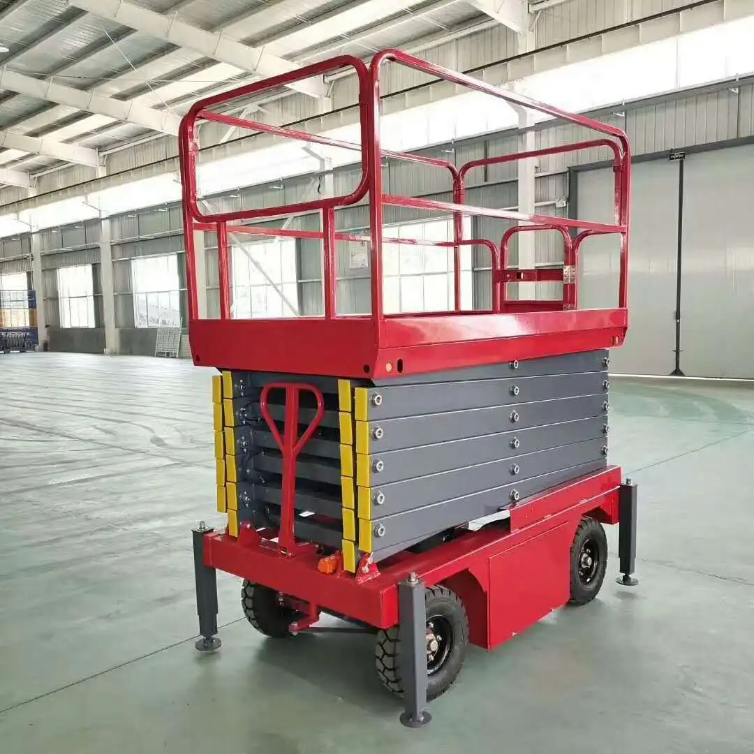 Electric Towable Lift Table Cherry Picker Man Lifter Skyjack Scissor ...