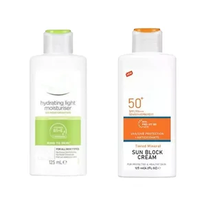 125ml Siimple Sun Block Cream SPF50+ PA+++ Refreshing Moisturizing and Hydrating Light Moisturiser Cream