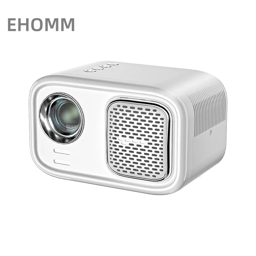 EHOMM K1 2023 New LED LCD Technology High Lumens 720p Projector New Trend Portable Mini Android Home Projector