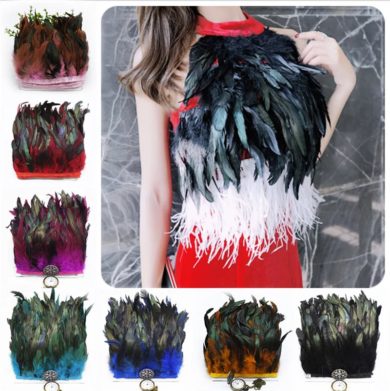 Sowder Rooster Hackle - Frange in piuma, 25-30,5 cm di