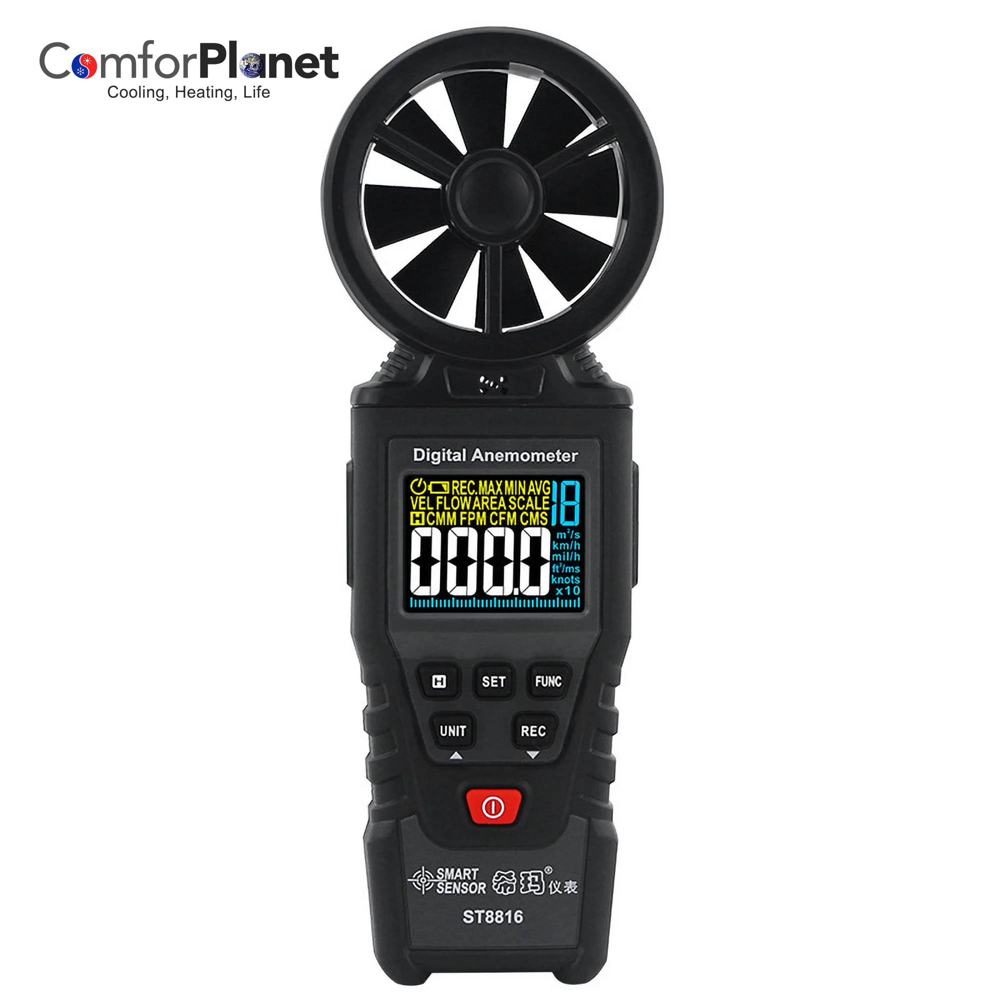Low Price Digital Anemometer Wind Speed Meter Anemometer Air Volume