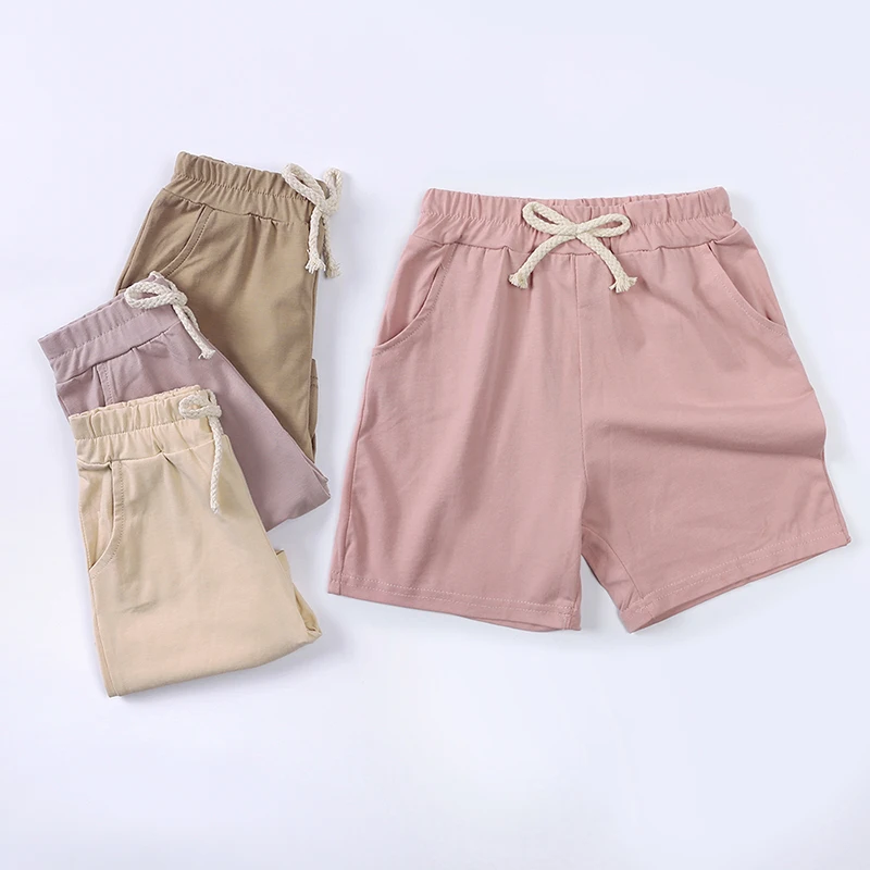 Pantalones personalizados para niños, pantalones cortos para niñas