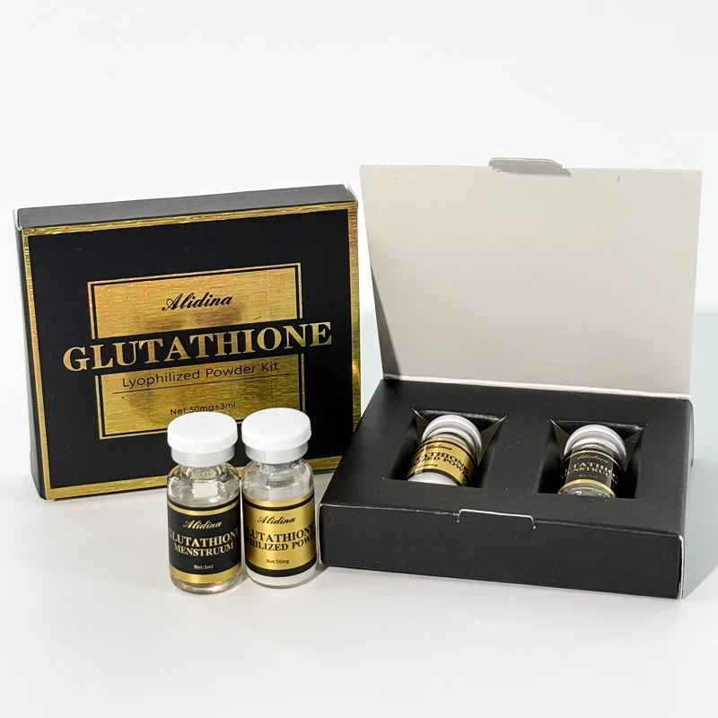 glutathione lyophilized powder injection Glutathione Reduced Powder Powerful Ingredients Whitening Age Defying  Arbutin Fade Hyperpigmentation EGF Glutathione Serum B