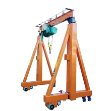 High Efficiency 1000Kg 2000Kg 3000Kg Mobile Portable Gantry Crane Price