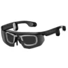 Black Frame + Sunglass Lens + Prescription Insert