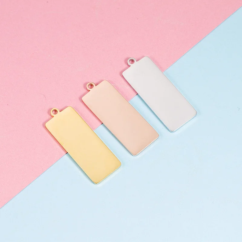 Rectangle Necklace Pendant