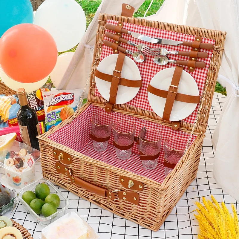 White Picnic Basket Woven Rattan Picnic Basket Pink Picnic Basket Buy