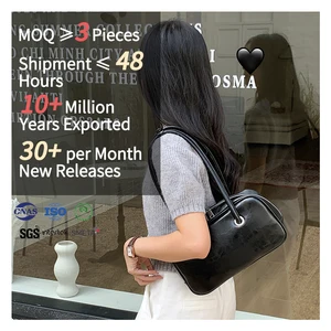 2026 New Fashion Plain  Big Shoulder Bags Women Handbags Ladies Temperament PU Leather Women Hand Tote Bag