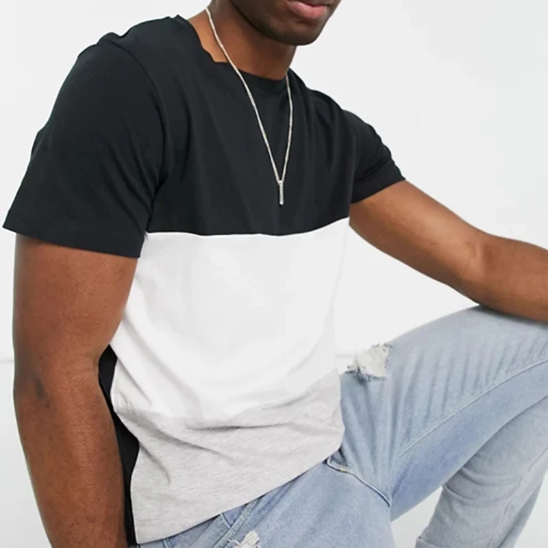 The Oem Custom Mens Split Two Tone Color Block Half Black Half White T Shirt Buy Two Tone Color T Shirt Half Black Half White T Shirt Cheap Custom Blank Men T Shirt The Oem Custom Mens Split Two Tone Color Block Half Black Half White T Shirt Buy Two Tone Color T Shirt Half Black Half White T Shirt Cheap Custom Blank Men T Shirt