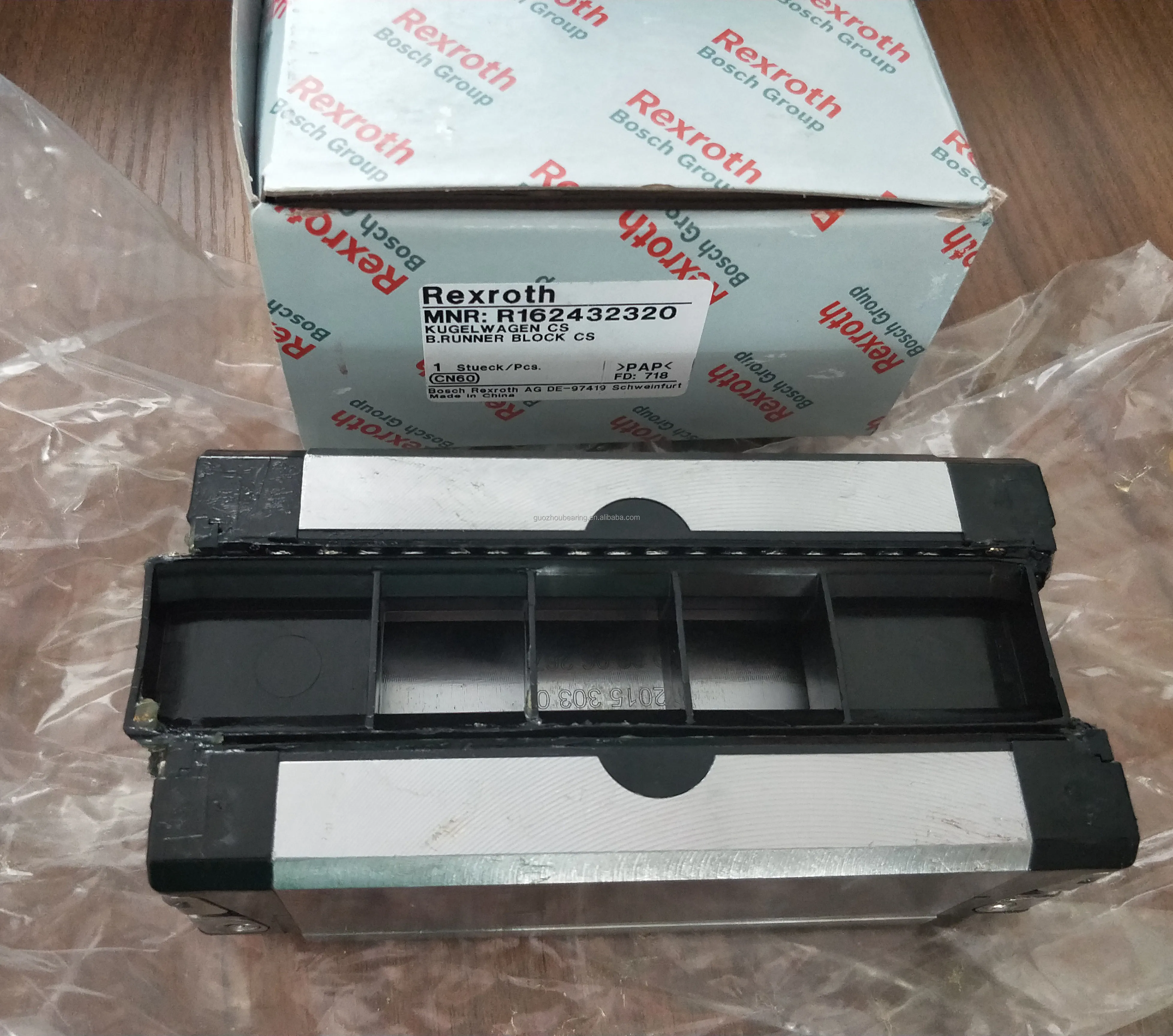 Original Rexroth Linear Guide Slide Block R162471420  R 162471420