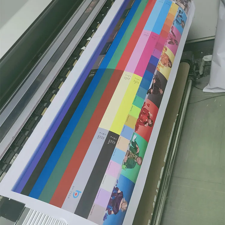 PVC Flex Printable Imprimable Advertising Banner Advertising Equipment Self Adhesive Vinyl Sticker Roll Outdoor Banner