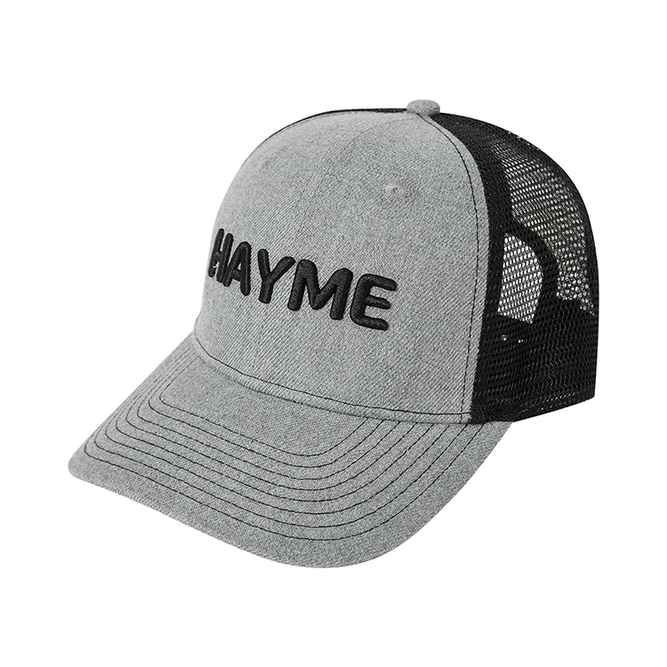 Высококачественная сетчатая Кепка для дальнобойщика с 6 сетчатыми кепками на заказ, Кепка для дальнобойщика с вышивкой, Мужская простая винтажная сетчатая Кепка для Дальнобойщика