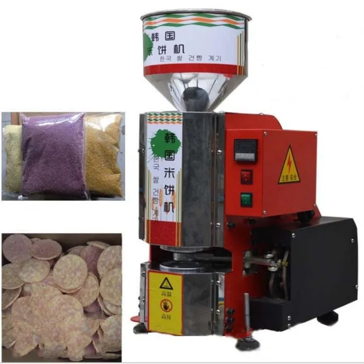 Rice Cake Popping Machine Automatic Popped Puffing Rice Cake Making Machine Buy Korean Rice