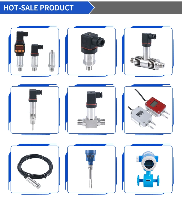 Piezoresistive Pressure Transducer 4 20ma Output M121 Silicon Pressure Transmitter Transducer 8085