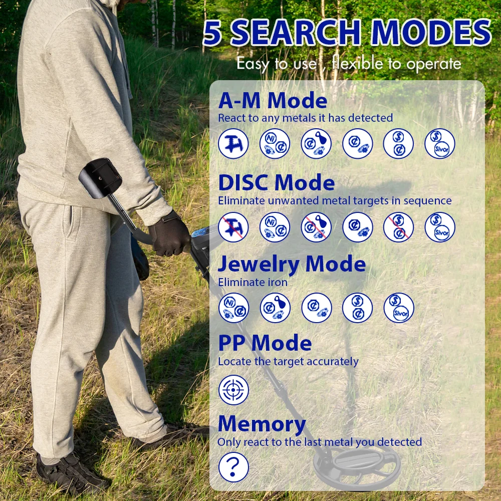 Metal Detector Machine T11 Long Range Gold Detector High Quality Metal Detector Gold Range Silver