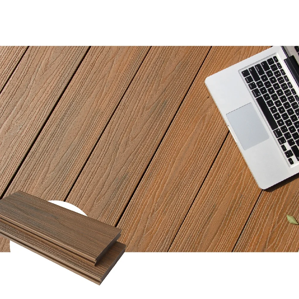 Good Factory Price 3d Embossing Surface Wpc Composite Decking