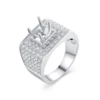 18K White Gold