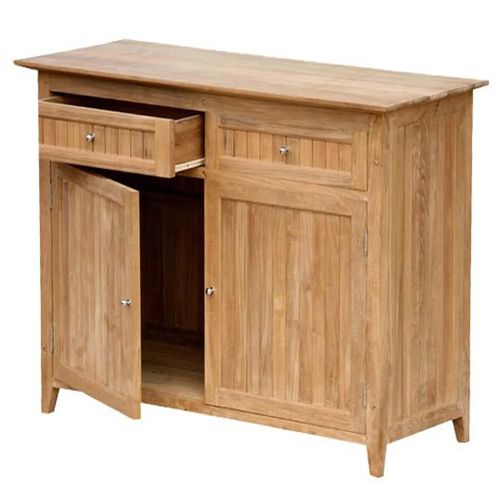High Quality Teak Wood Side Board Modern Rustic Design Outdoor Garden