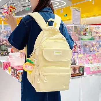 large capacity fashionable casual campus style backpack bag female 1 big piece low price kids school bags for girls and boys