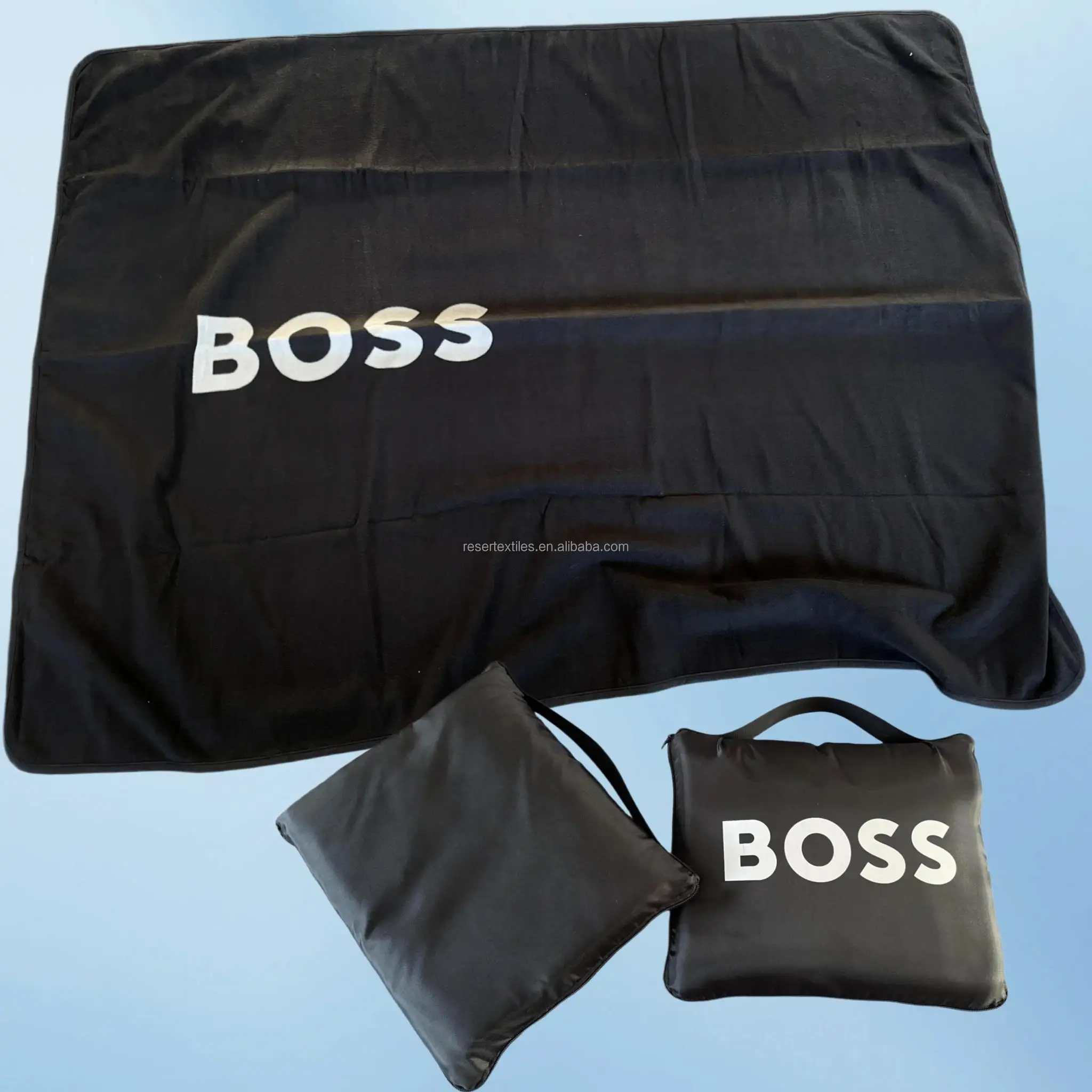 2 1 Portable Briefcase Blanket Custom Logo Waterproof High Quality 3 Season Outdoor Picnics Beach Camping Sports Traveling