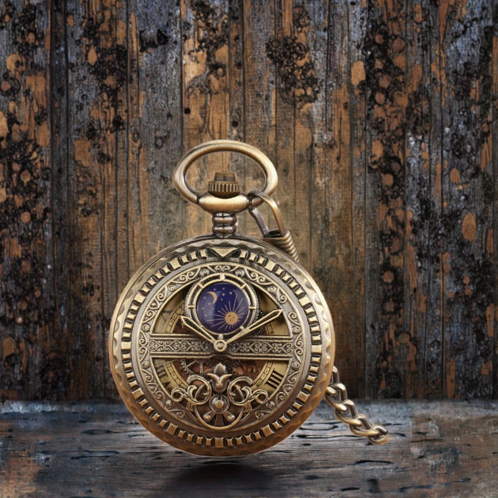 Skeleton Automatic Pocket Watch OM-417245