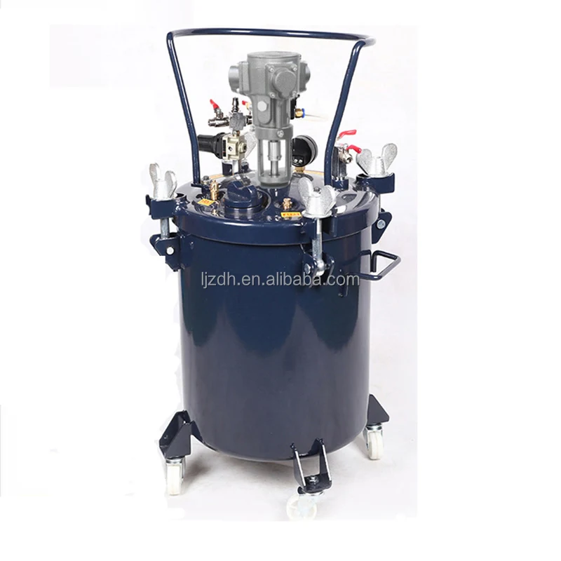 Liujiang 10L 20L, пневматический диспенсер, автоматический перемешивающий бак из нержавеющей стали SUS304