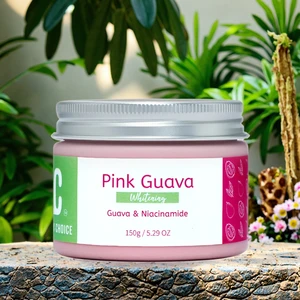 Factory Direct Guava Extract Clay Mask for Face Hypoallergenic Formula Spa-Quality even Skin Tone & Pore Minimizer