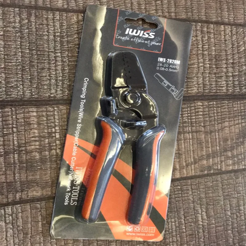 iws2820 crimping pliers jst1.0 dupont terminal