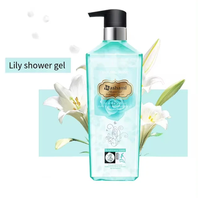 Custom Wholesale Private Label Shower gel Fragrance Body Wash Shower Gel 750ml Fragrant shower gel For Daily