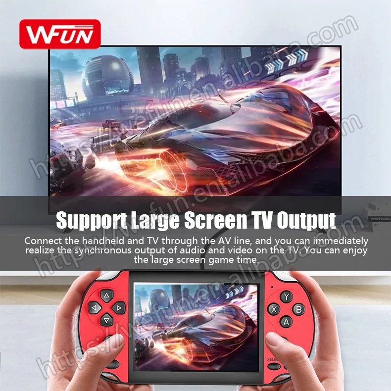 X7s мини ретро портативная игровая консоль Встроенный 8 Гб 3,5 дюймов 128bit портативная игровая консоль для GBA