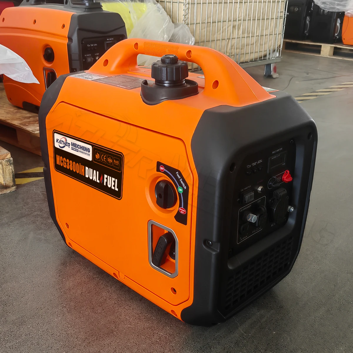 Gjenerator Portativ 3.2kw 3KVA 3.5kw 5kw 5KVA 5.5kw 6kw 7.5KW Gjenerator i Qetë me Ndjeshmëri të Shumfishtë Gjenerator i Zhurmës me Ndjeshmëri të Shumfishtë 50/60hz