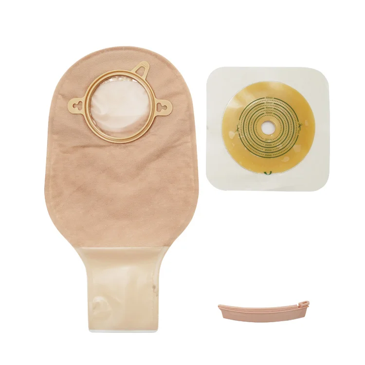 BLUENJOY Disposable Drainable Two Piece Open System Ostomy Bag Colostomy Bag Pouch Stoma Disposal Ostomy Bag Pouch Colostomy