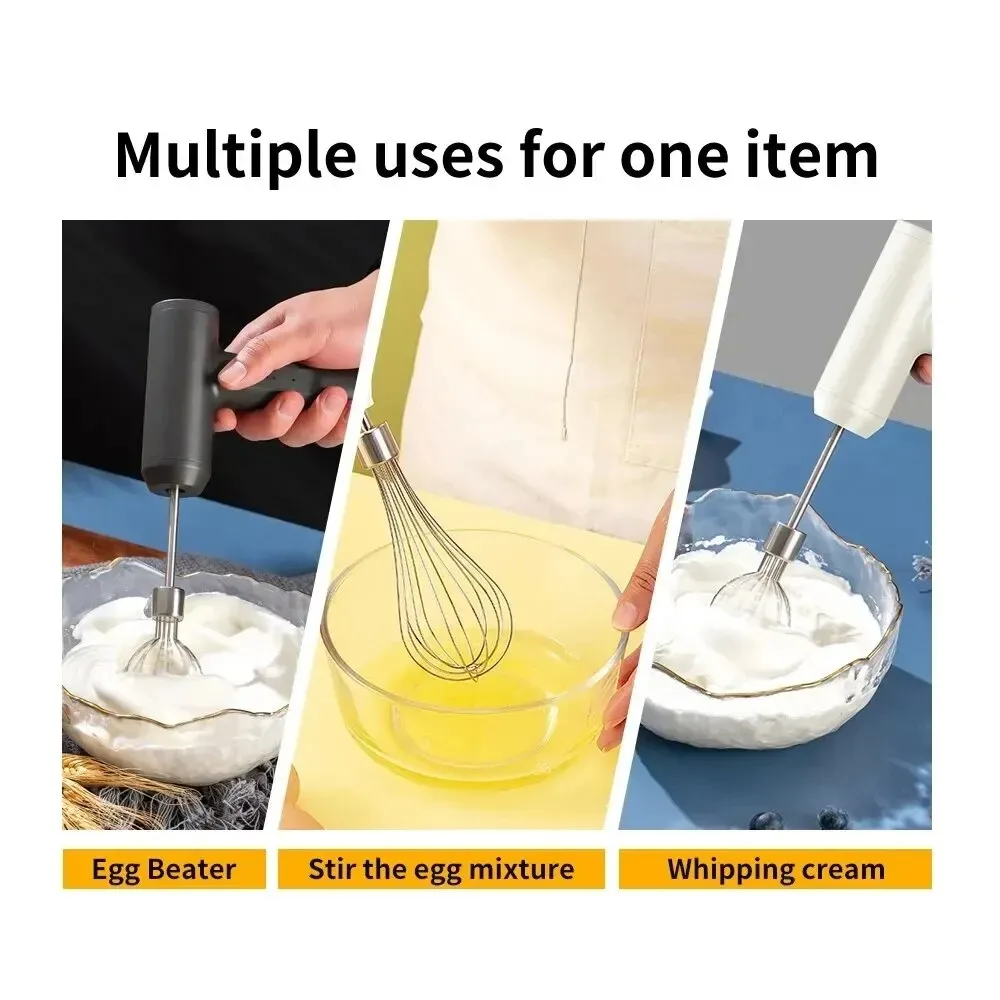 Wireless Electric Food Mixer Automatic Whisk Dough Speeds Egg