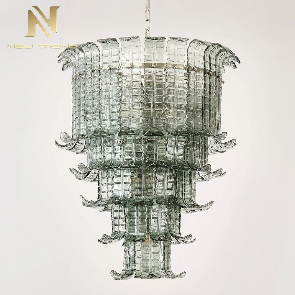 CPL-451 Custom Vintage Style Glass Pendant Lamp – Modern LED Chandelier for Bedroom, Dining & Living Area