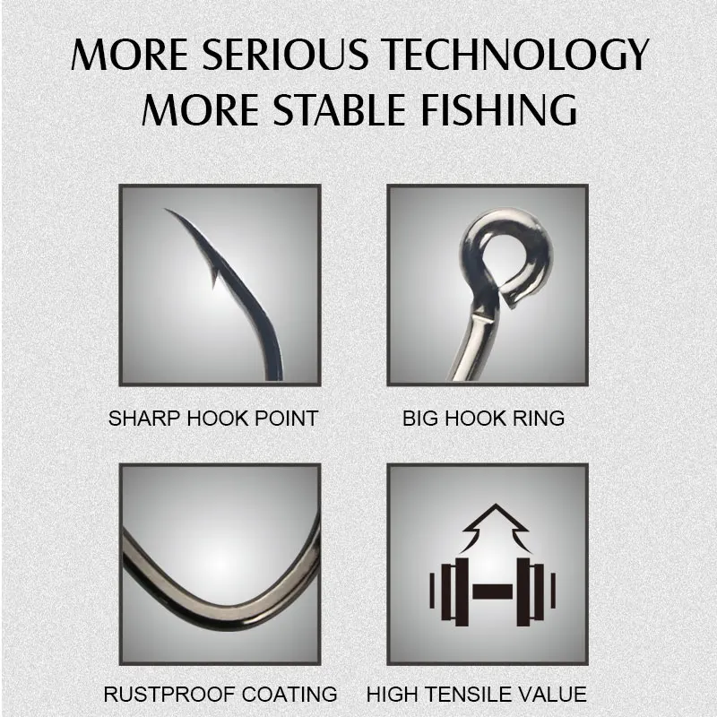 double hooks for fishing Double Tuna Hook