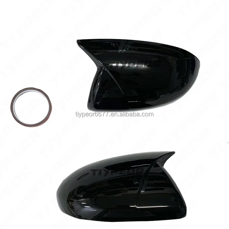 product tiypeor rear view mirror cover for mazda 3 2008 2012 for sports style covers with light gap mirror shell auto accessories-6