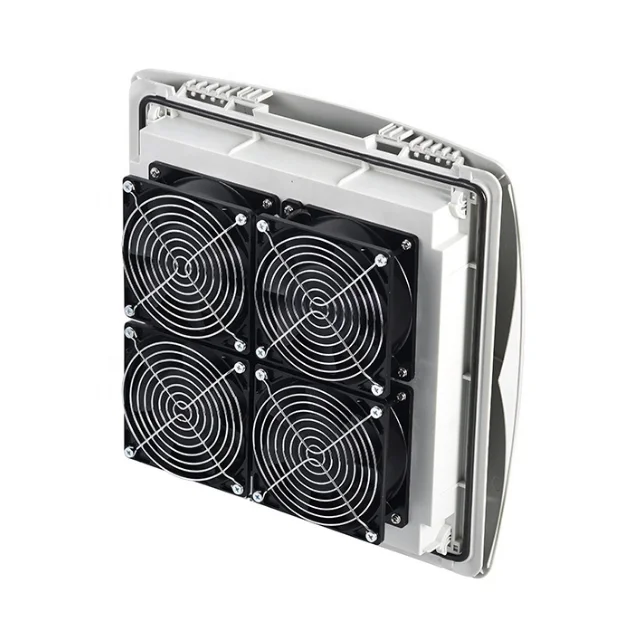 High Efficiency Electric Panel Mounted Enclosure Cooling Fan Top Cabinet Roof  Ventilator