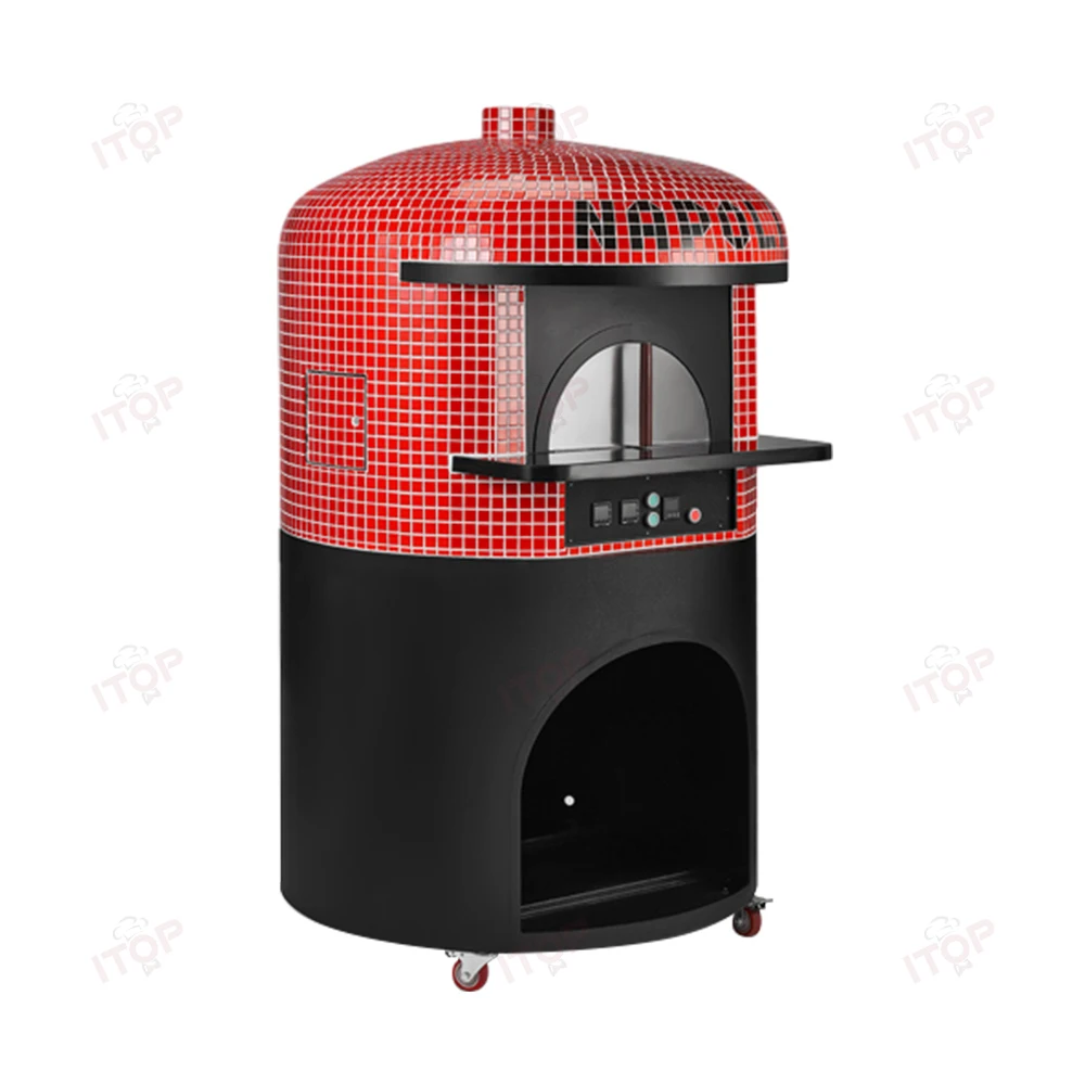 Vertical Electric Pizza Kiln Oven - Japanese Mosaic Style