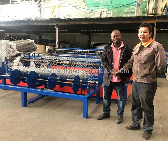 High Speed Full Automatic Single Wire Chain Link Fence Machine Buy