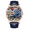 Rose gold-blue-blue