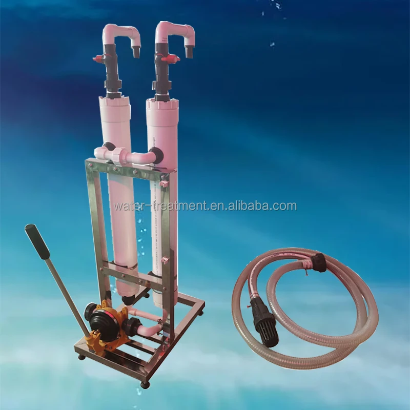 Water Filter Instrument Hand Pump Water Filter System - Ultra Filtration for Safe Drinking